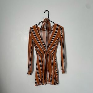 Long sleeve stripe Gianni Bini dress